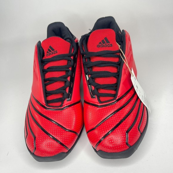 Adidas Mens T-Mac 2 Restomod Houston Rockets Red Black Basketball Size 11 GY2135